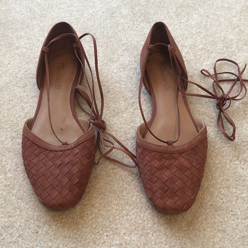 Madewell woven flats